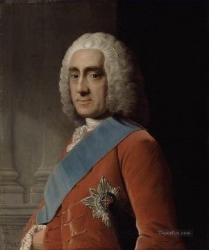  earl oil painting - philip dormer stanhope 4th earl of chesterfield Allan Ramsay Portraiture Classicism